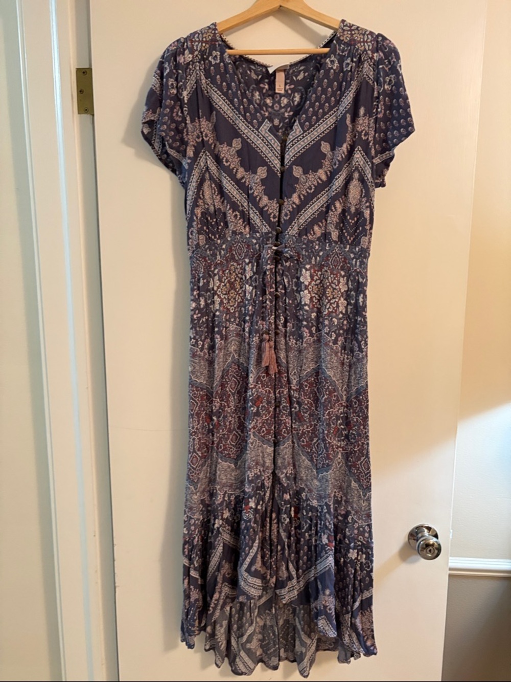💙 Boho Maxi Dress